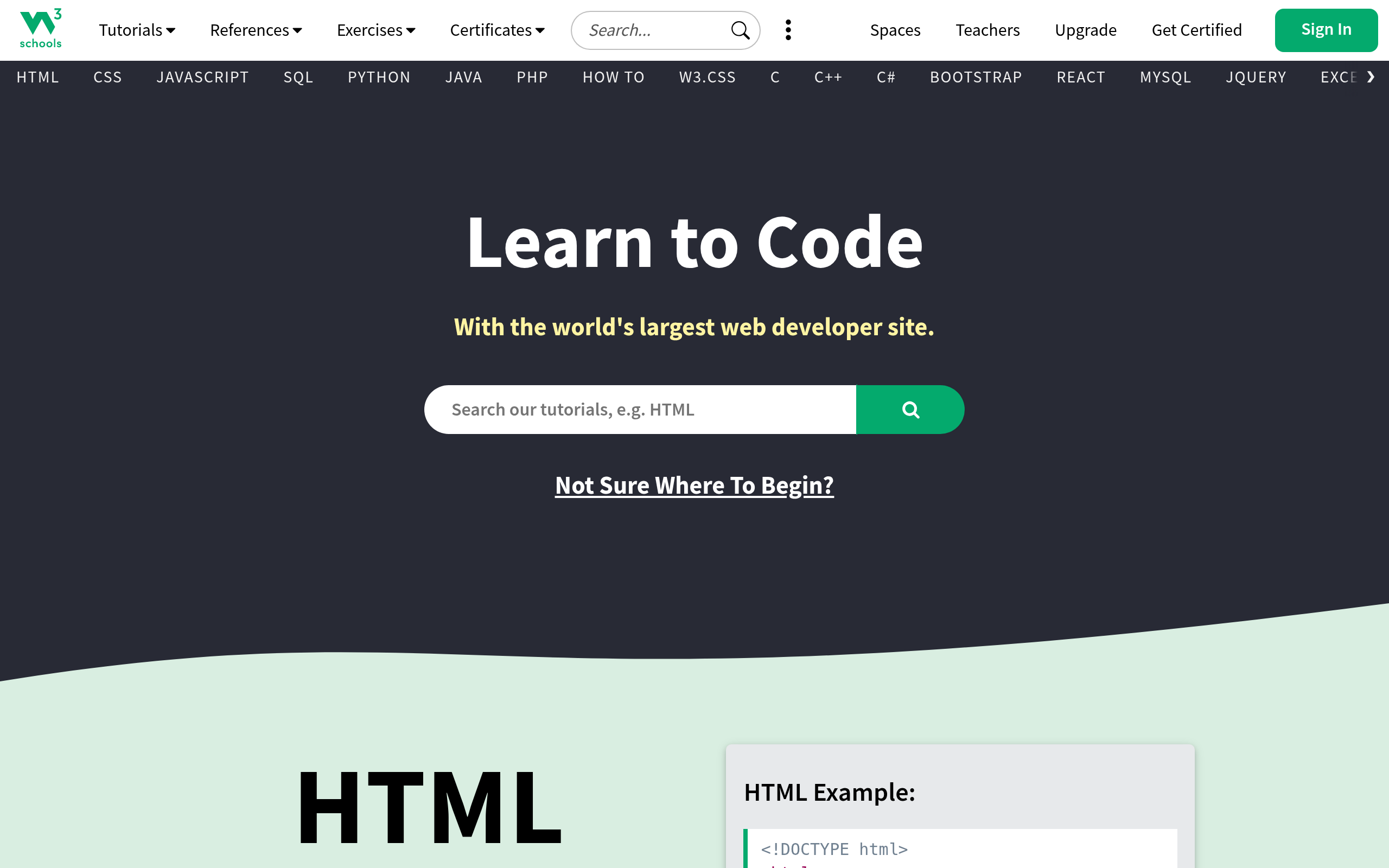 W3Schools
