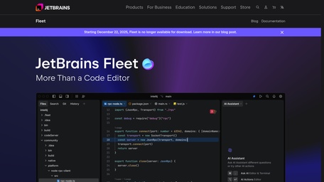 JetBrains Fleet​