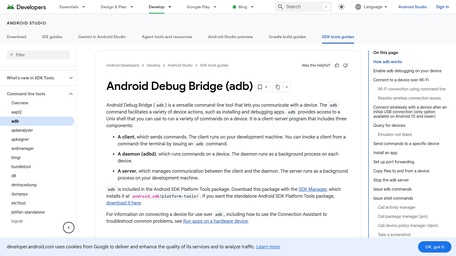 ADB (Android Debug Bridge)​