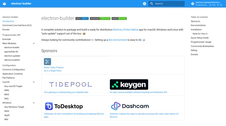 electron-builder​