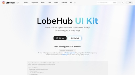 Lobe UI​