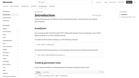 ElevenLabs Node​
